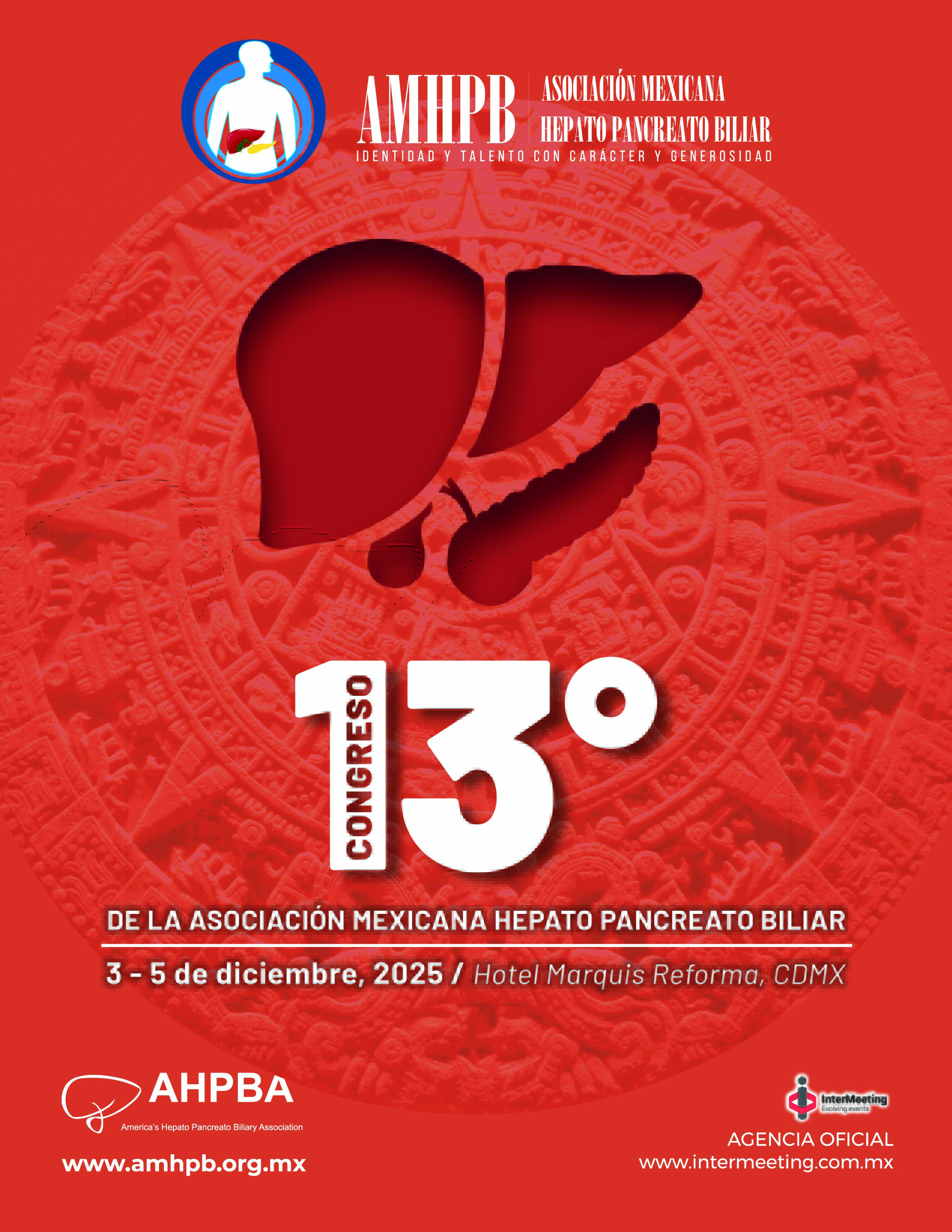 Imagen oficial del 13º Congreso AMHPB